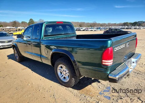 2000 Dodge Dakota from USA, damaged, VIN 1B7GL22X4YS537899